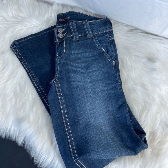 MEK Denim Madiera Wide Leg Jeans Sz 26 X 34 - Picture 2 of 13